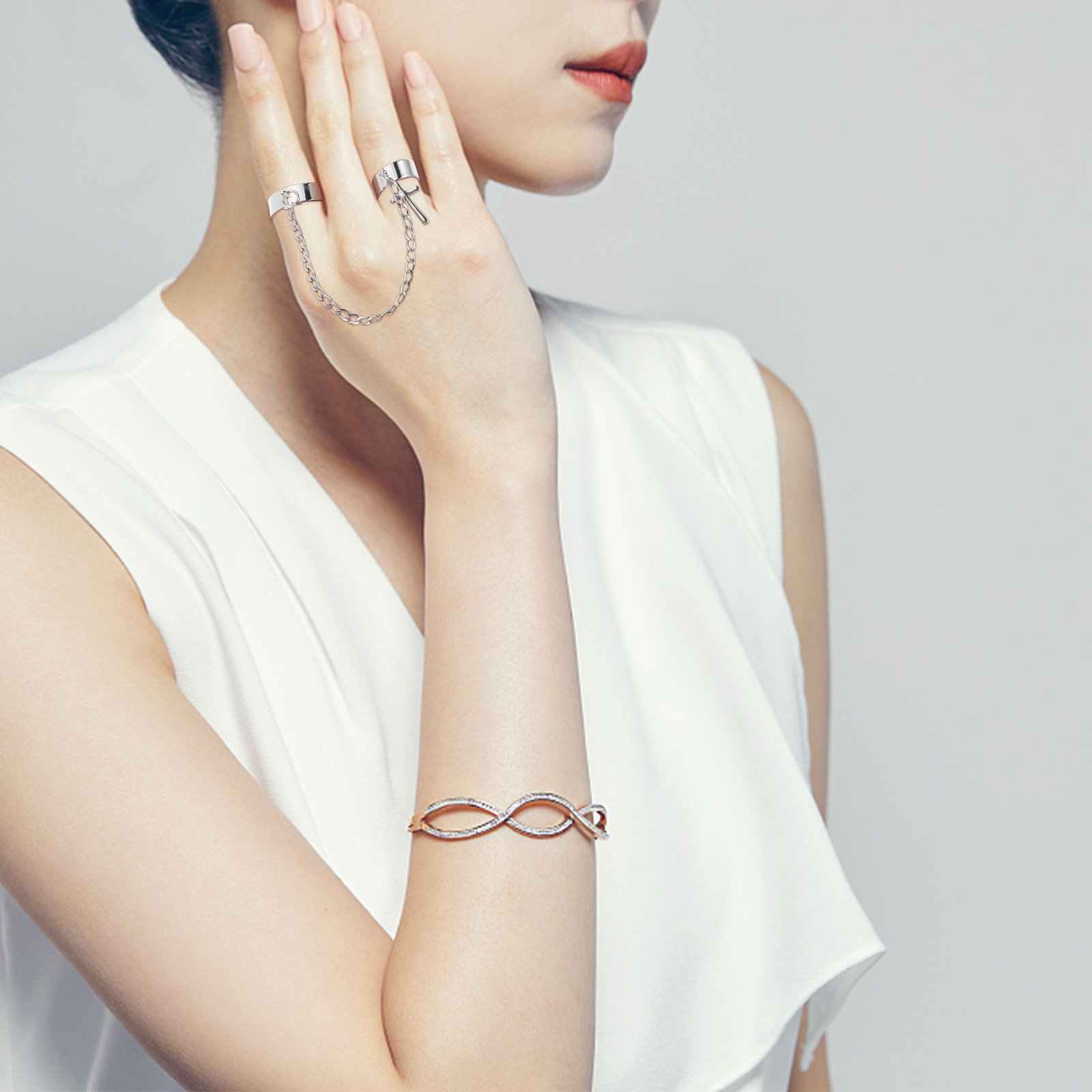 Vintage Punk Knuckle Rings Set - Ensemble de bagues de phalange en