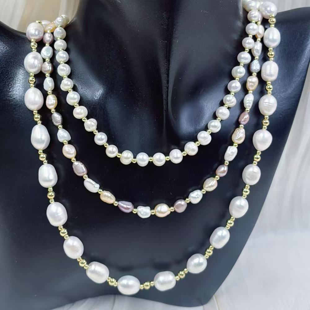 Pearl Choker Necklace Vintage - Collier ras du cou en perles