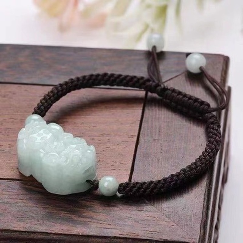 Bracelet Pixiu en jadéite natu - Bracelets avis et prix