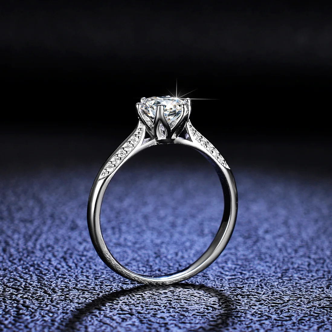 Bague de fiançailles Lumira 1  - Moissanite Engagement Ring 1 Carat avis et prix