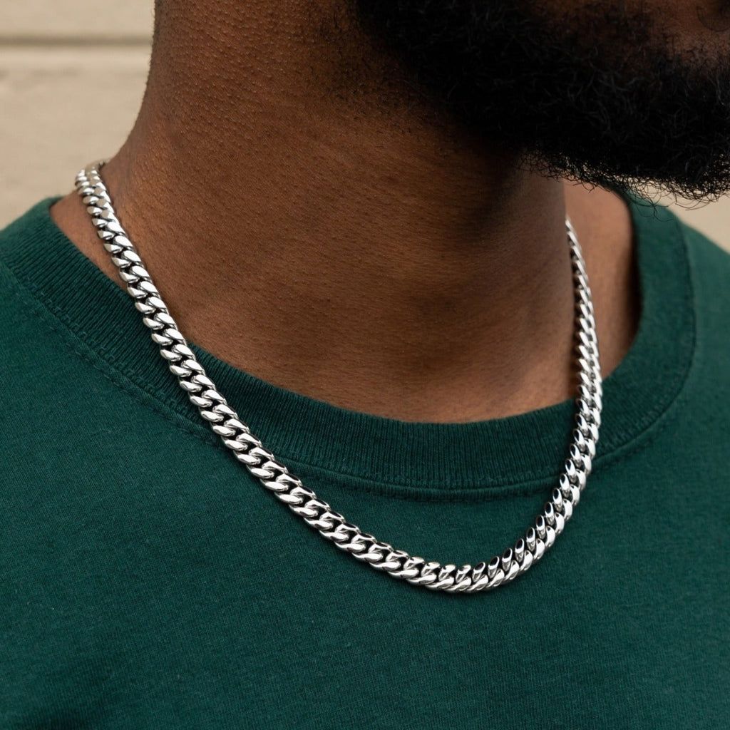 Collier chaîne cubaine classiq - Cuban Link Chain 12Mm avis et prix