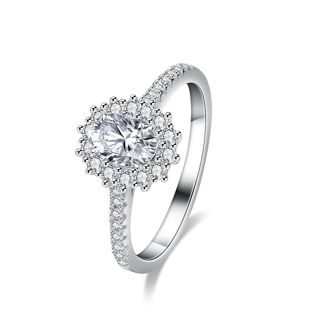 Bague Alien Moissanite pour fe - Moissanite Engagement Ring 1 Carat avis et prix