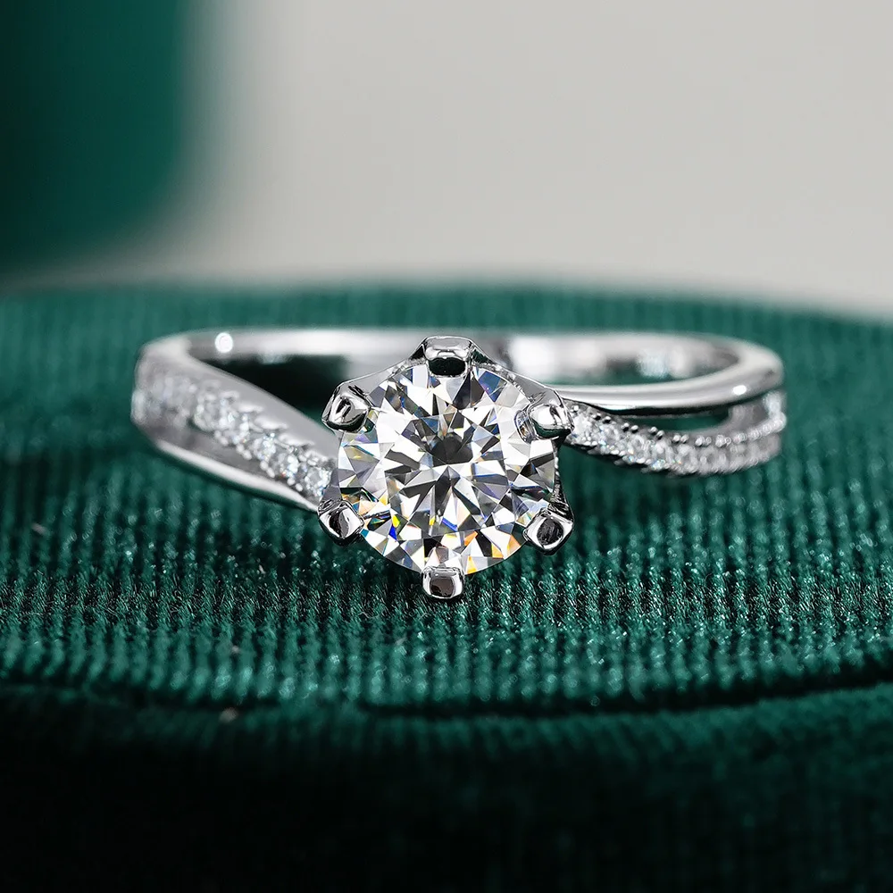 Bague Lumira en platine PT950  - Moissanite Engagement Ring 1 Carat avis et prix